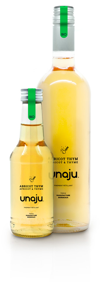 bouteilles abricot thym petite et grande