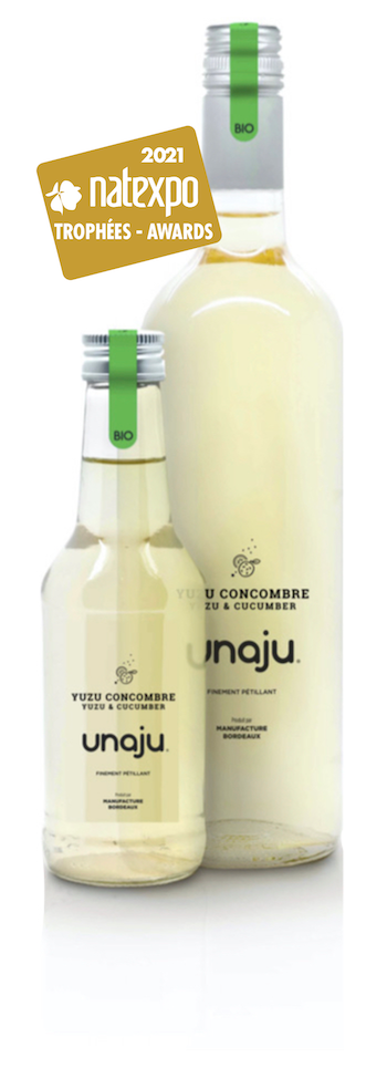 bouteilles yuzu concombre petite et grande