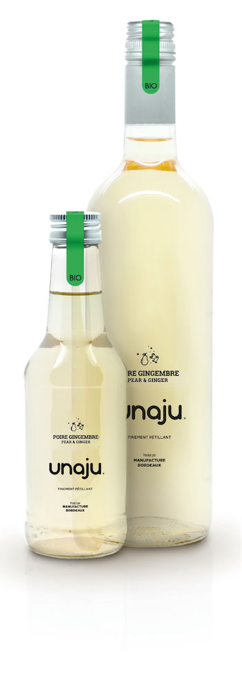 bouteilles poire gingembre petite et grande